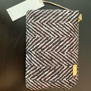 Kestrel “Parquet Small Clutch.” NWT